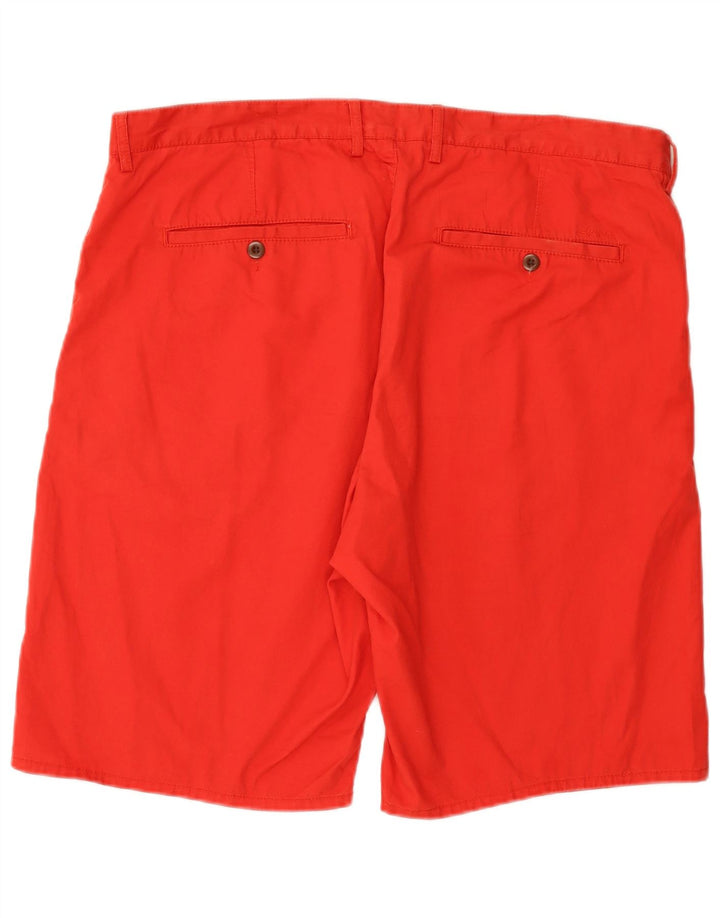 Gant Mens Chino Shorts W38 XL Algodão Vermelho