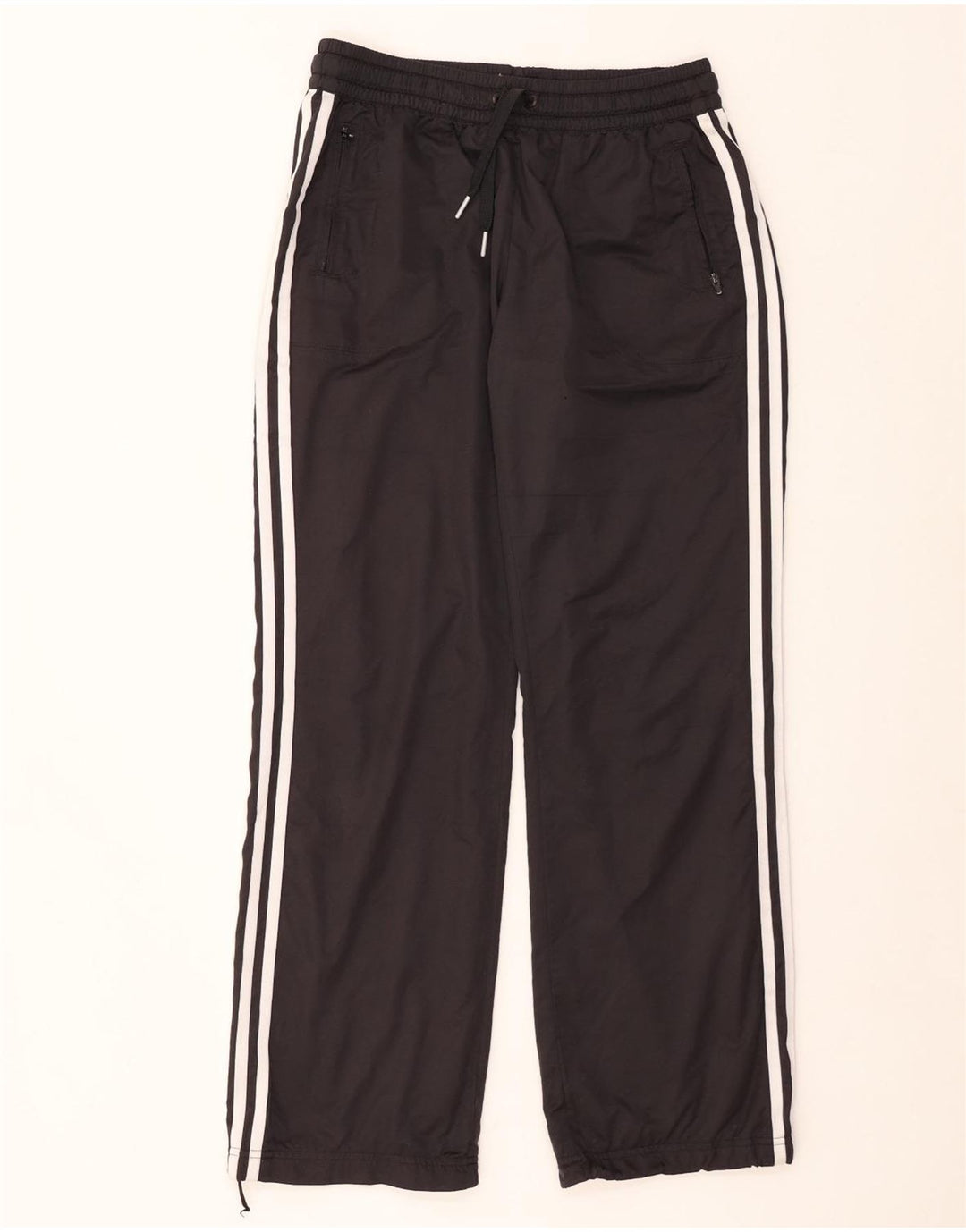 Calça Adidas Climalite Feminina UK 12 Médio Preto Poliéster