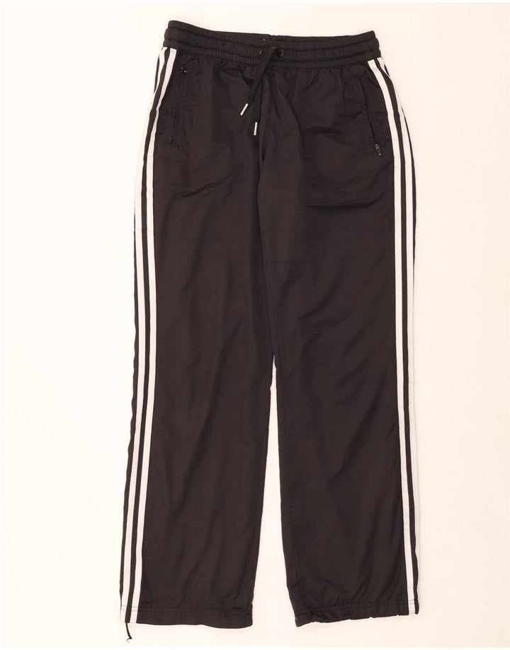 Calça Adidas Climalite Feminina UK 12 Médio Preto Poliéster