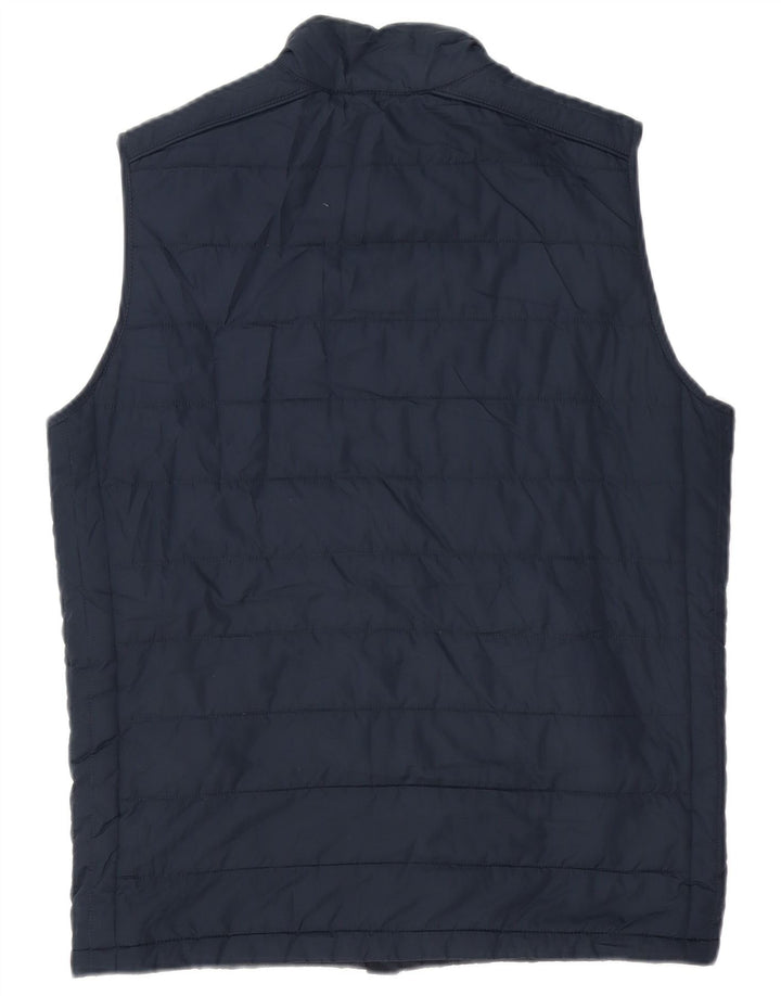 Colete acolchoado masculino Jack & Jones UK 38 azul marinho médio