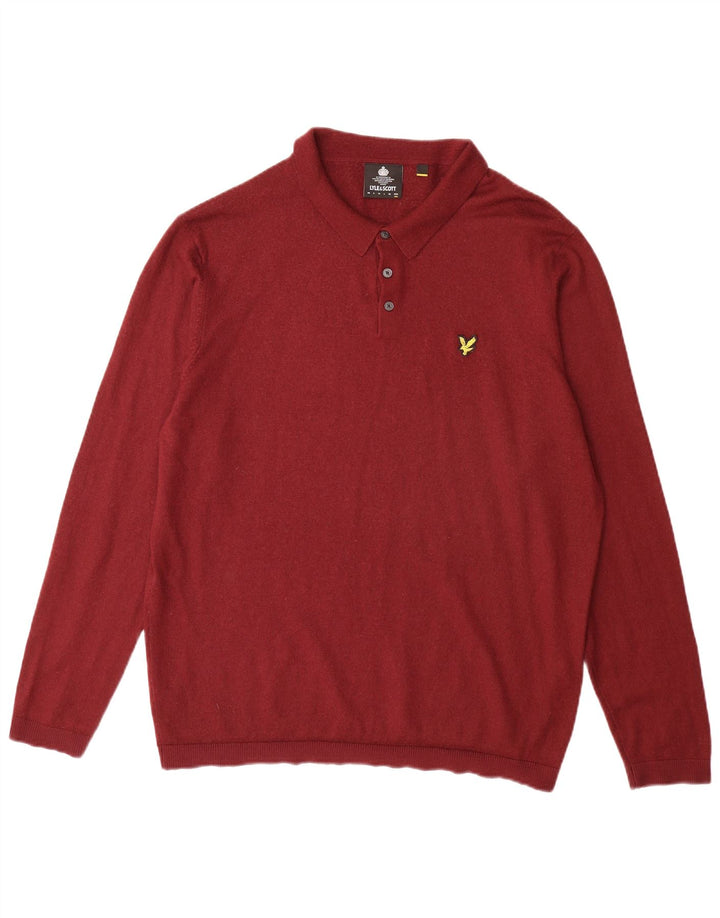Suéter masculino com gola polo 2XL
