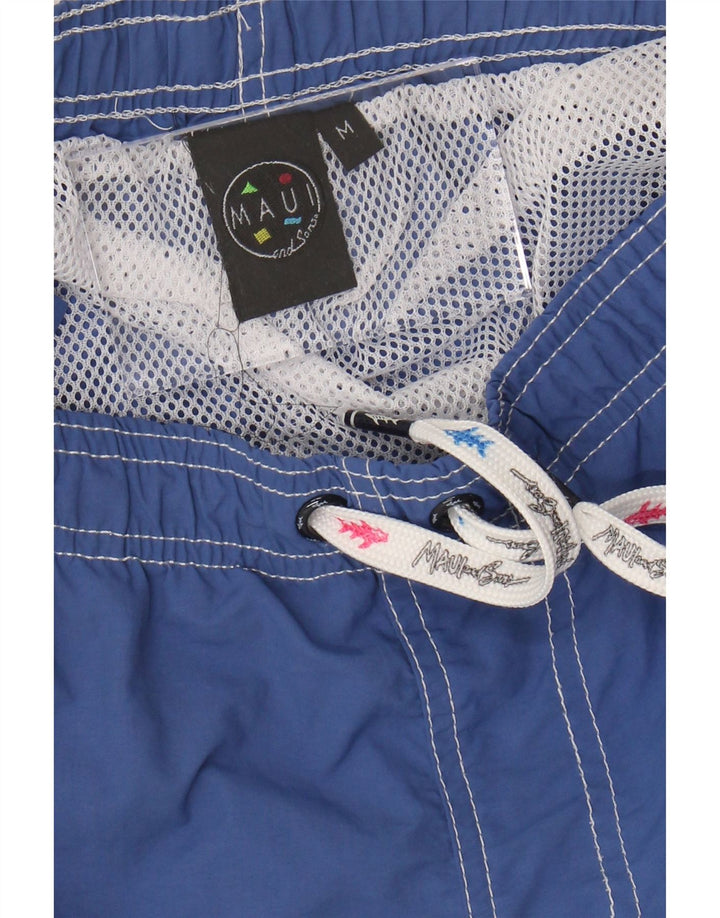 MAUI AND SONS Mens Swimming Shorts Medium Blue