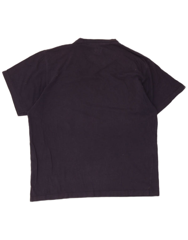 Camiseta masculina Calvin Klein Jeans Top XL azul marinho algodão