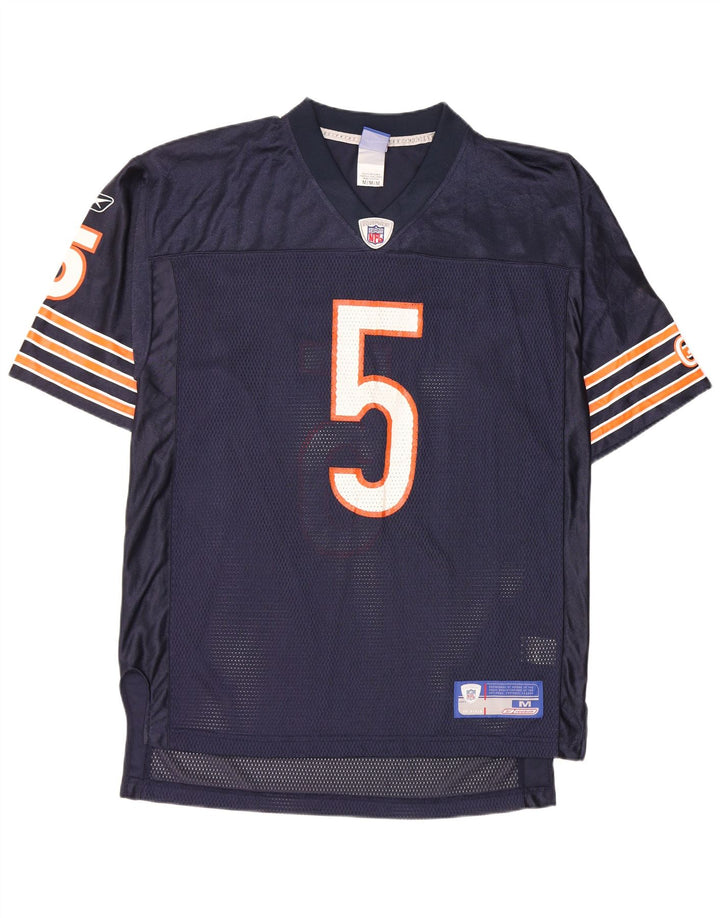 Reebok Mens NFL Graphic Jersey Top Médio Azul Marinho Nylon