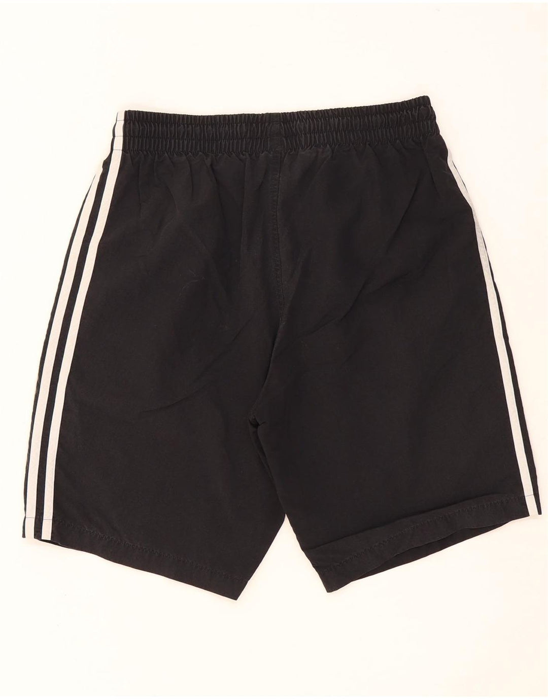Shorts esportivos masculinos Adidas médio preto poliéster