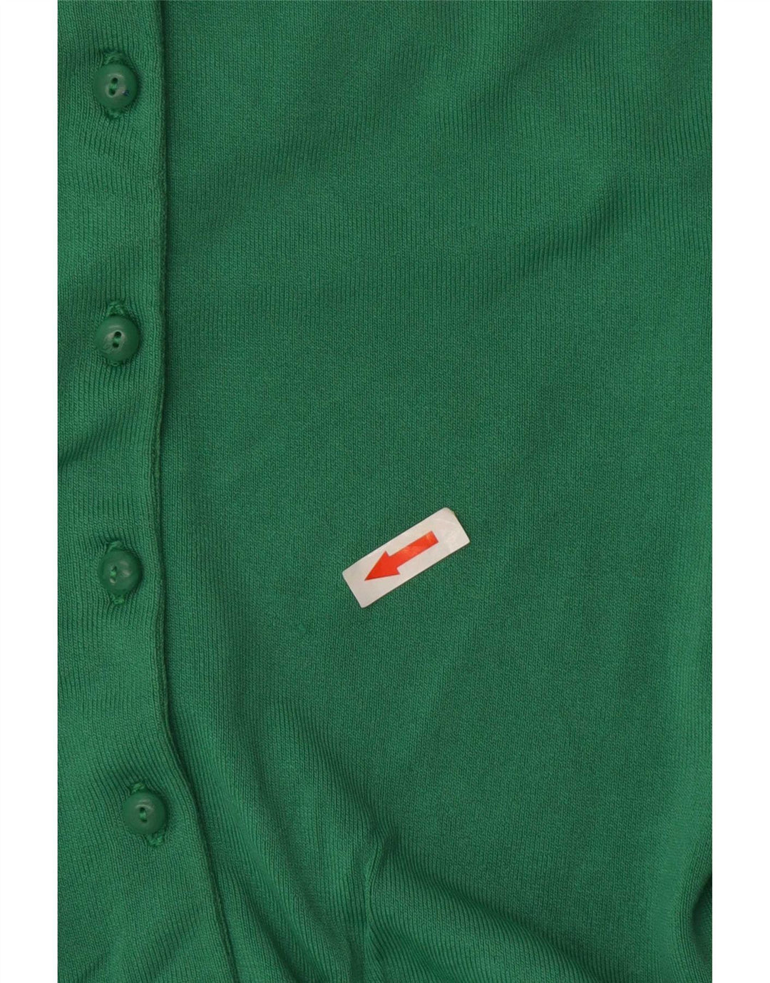 Suéter cardigã feminino Zara Reino Unido 12 rayon verde médio