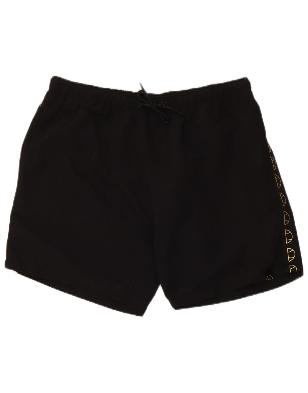 Ellesse Mens Graphic Natação Shorts Grande Poliéster Preto
