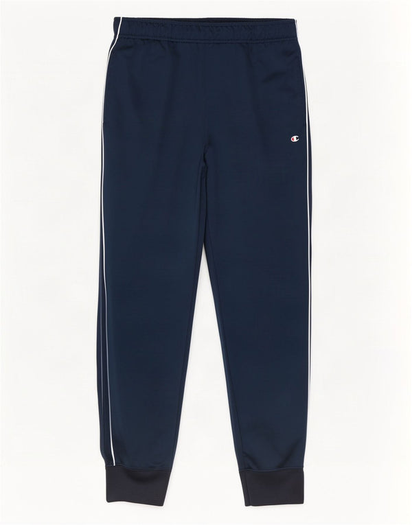 Calça esportiva masculina Champion Joggers grande poliéster azul marinho