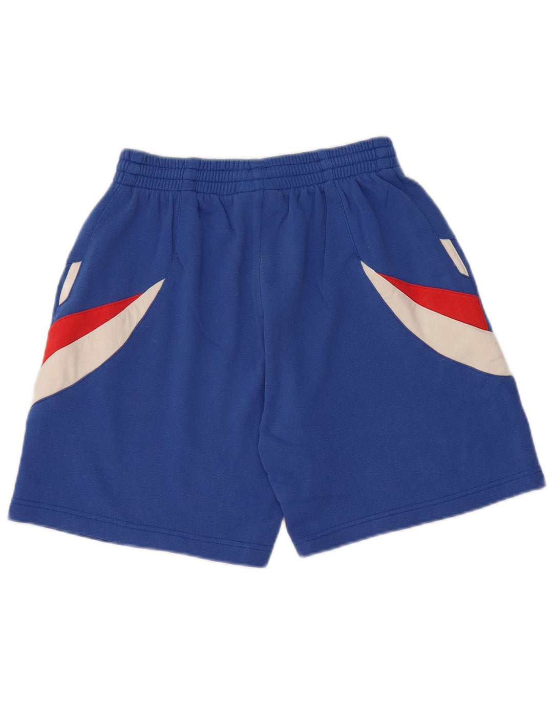 ADIDAS Garotos FC Bayern Munchen Sport Shorts 15-16 Anos Azul Colorblock