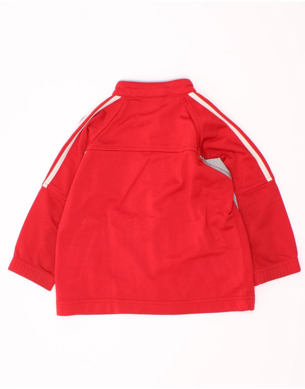 Jaqueta Adidas Baby Boys Treino Top 12-18 Meses Poliéster Vermelho