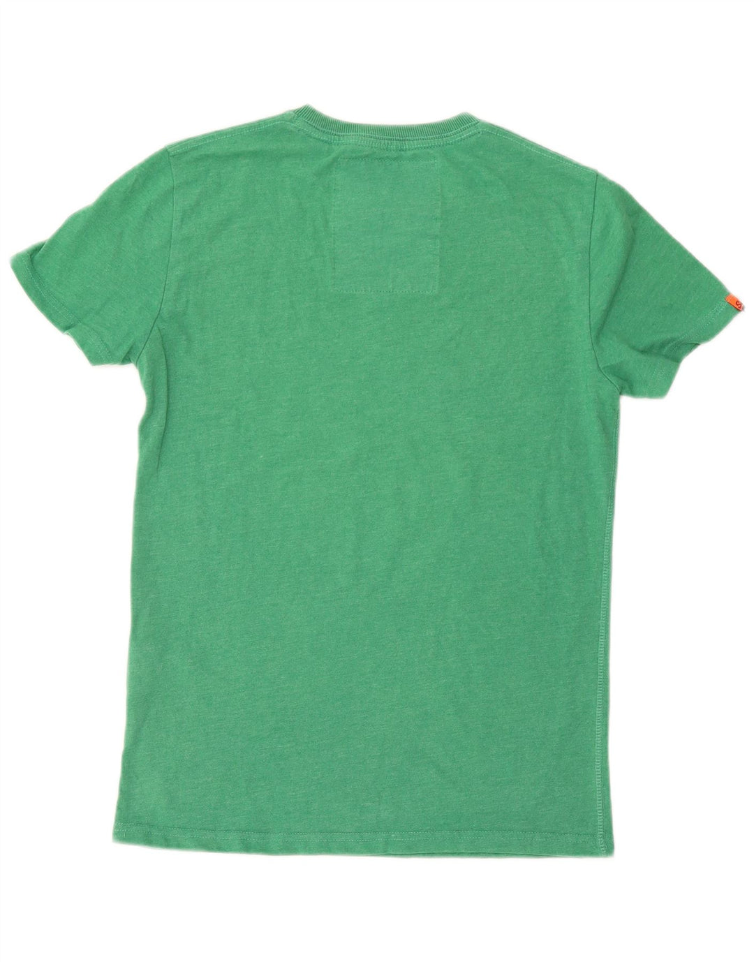 Camiseta gráfica masculina Superdry Top pequeno algodão verde