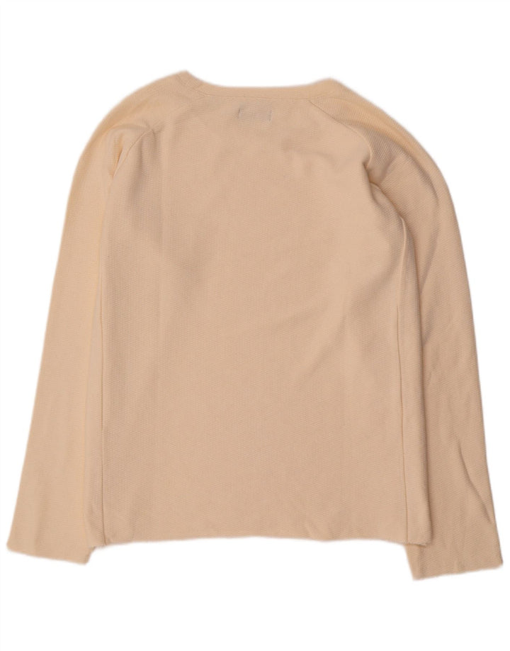 Zara Mens Top Manga Longa XL Bege