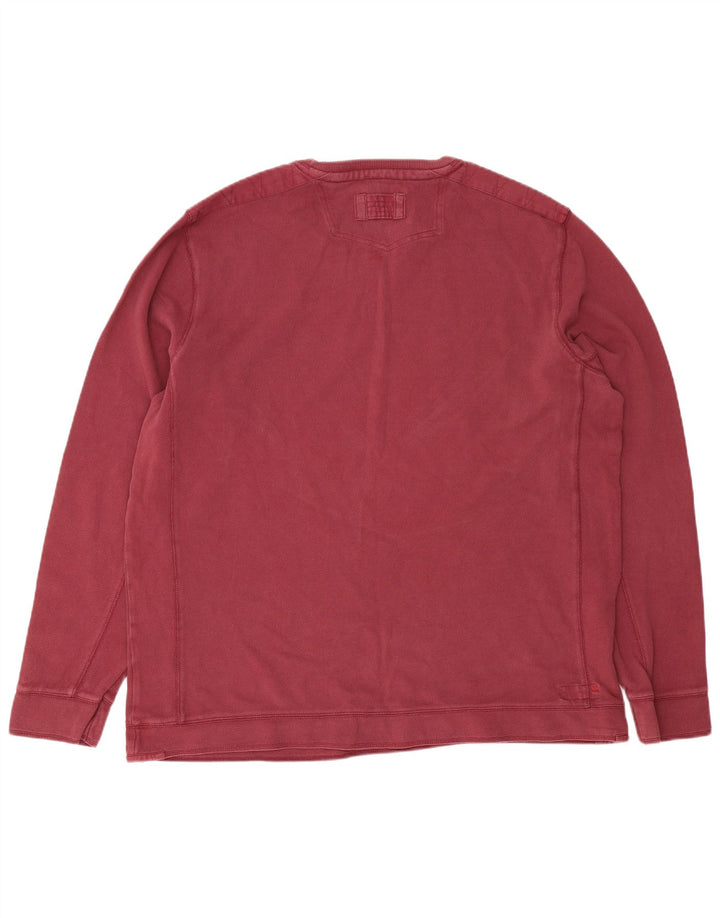 Moletom masculino Fat Face Jumper 2XL Algodão Borgonha