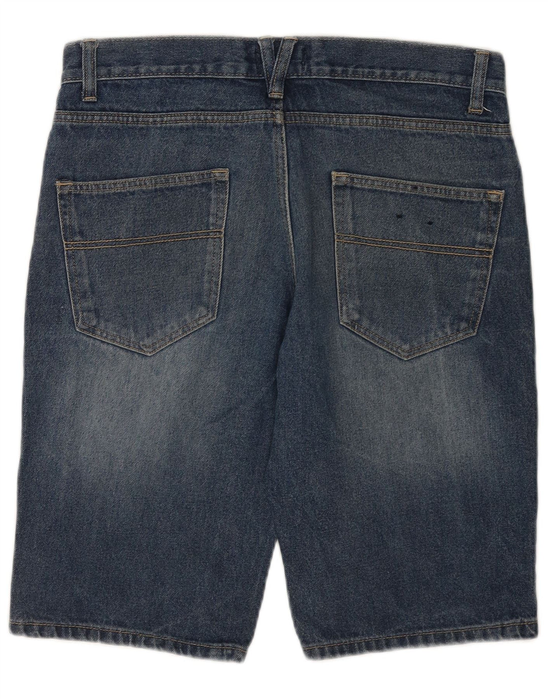 Shorts jeans masculino Pierre Cardin pequeno W29 algodão azul