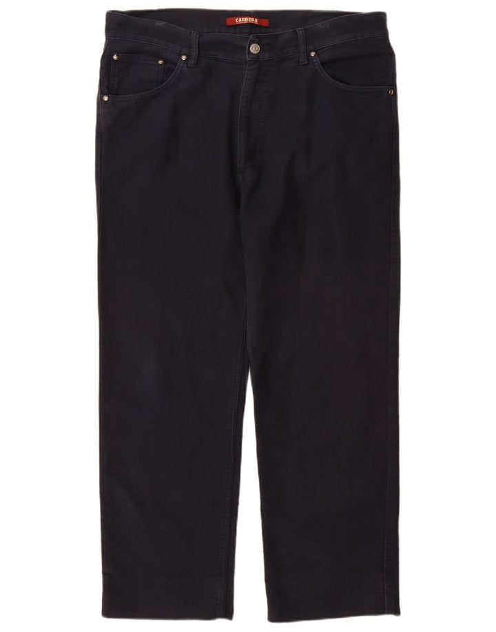 Calça Carrera Masculina Reta Casual W34 L28 Preta
