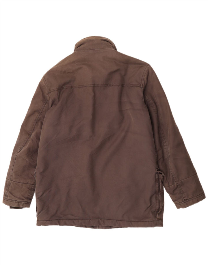 Jaqueta utilitária masculina Fay UK 38 marrom médio