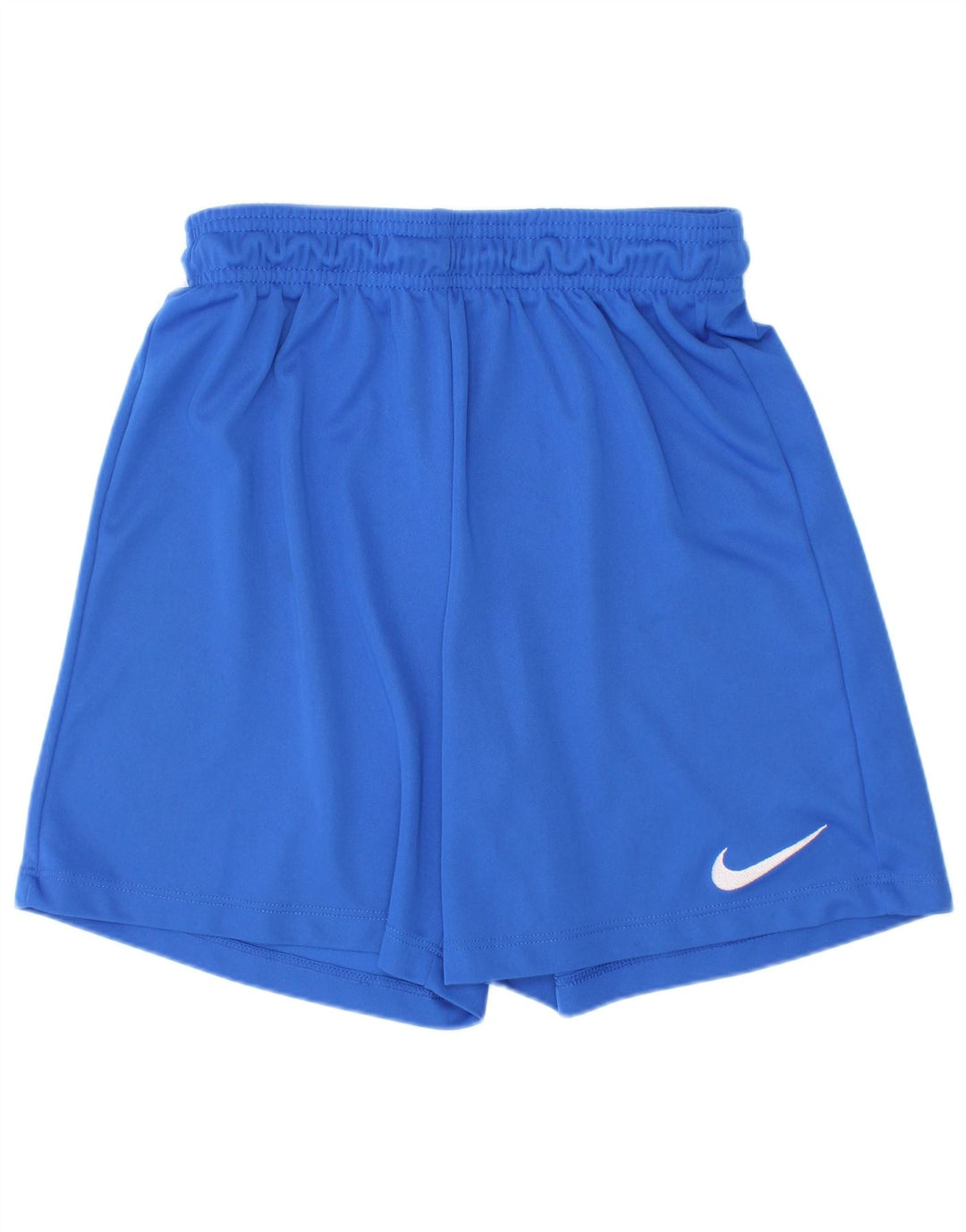 Shorts esportivos Nike Boys Dri Fit 10-11 anos médio azul poliéster