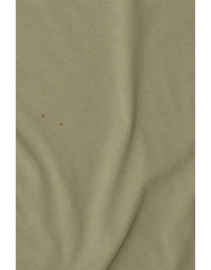 Camiseta masculina The North Face Top médio algodão cáqui