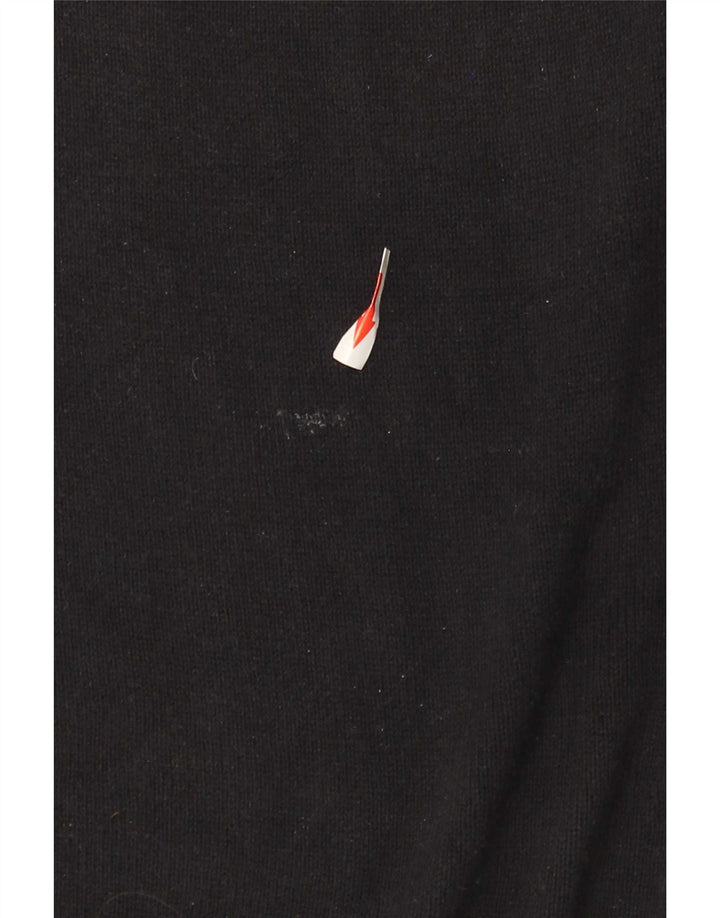 Regata masculina de ajuste regular Marks & Spencer XL preta
