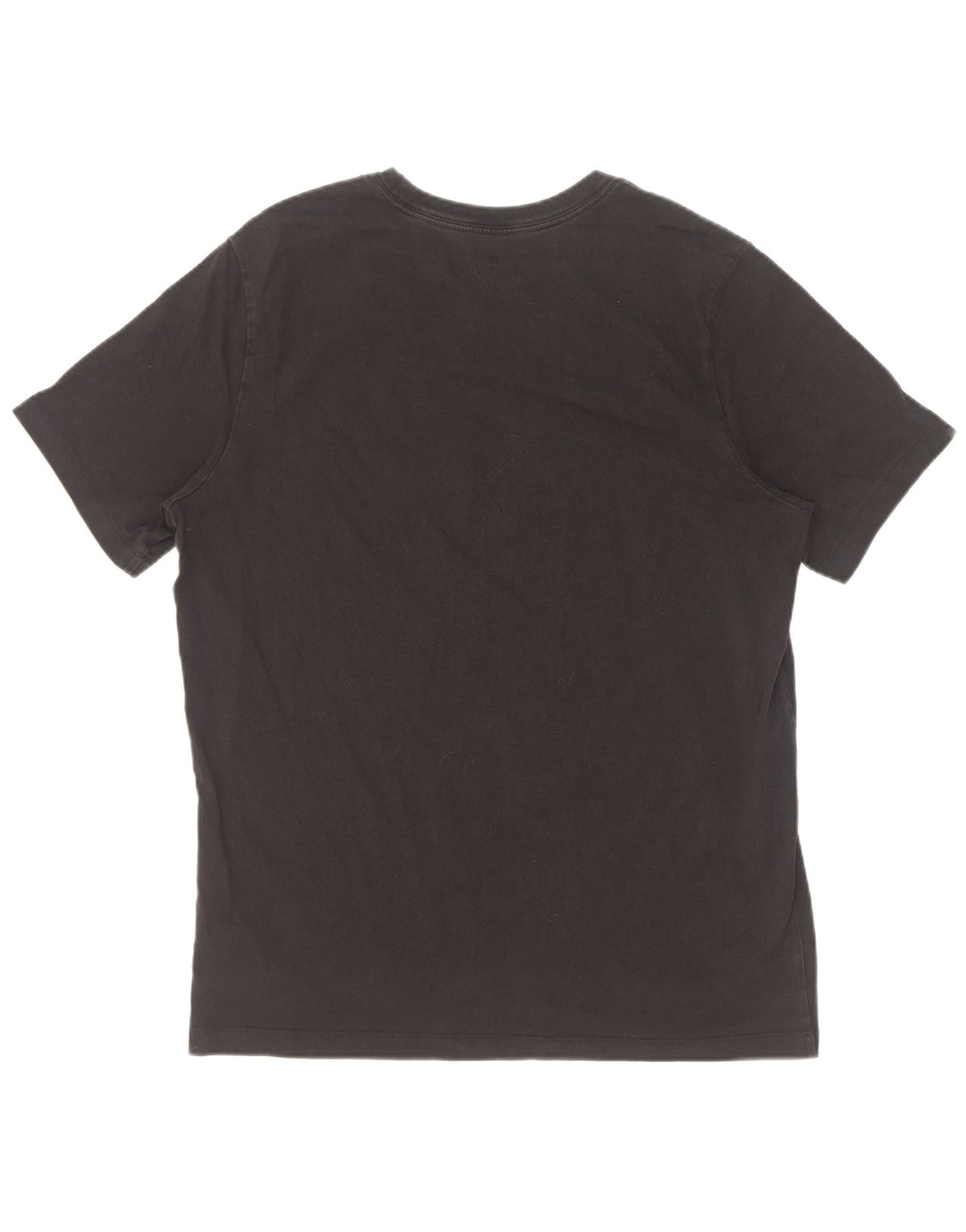 Camiseta gráfica masculina Nike grande algodão preto