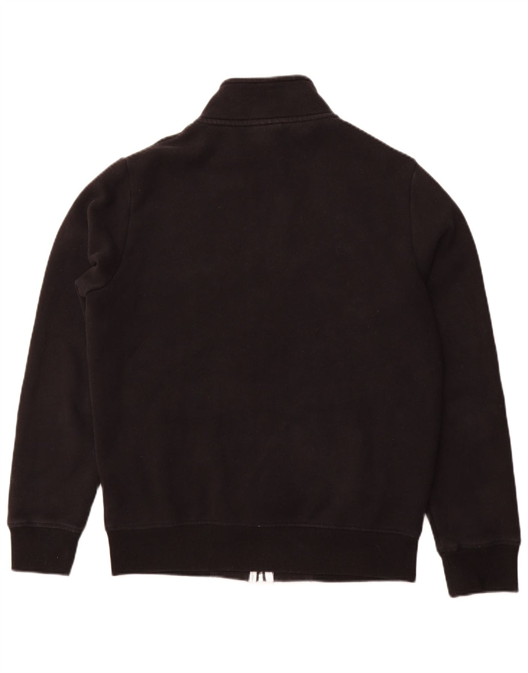 SUPERDRY Jaqueta masculina de agasalho grande de algodão preto