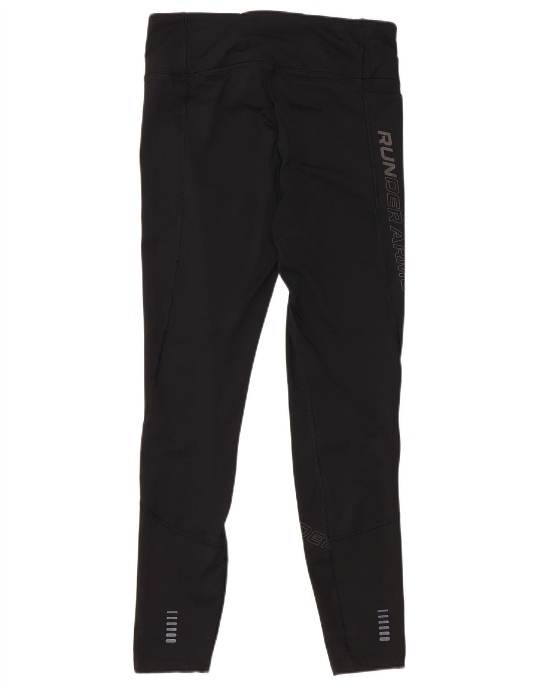Under Armour Feminino Cold Gear Graphic Capri Leggings Reino Unido 12 Médio Preto