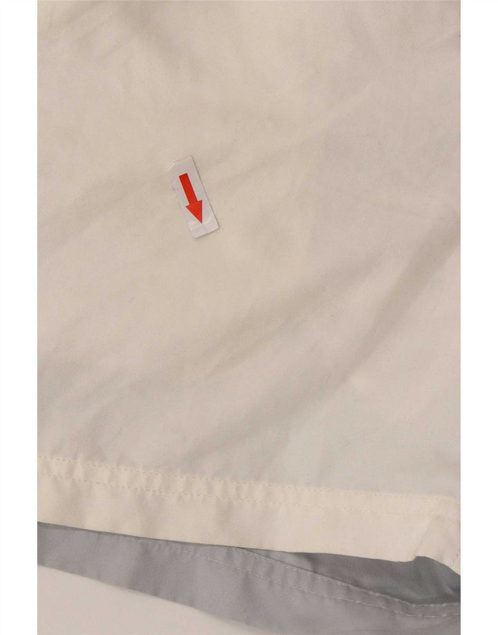 Shorts de natação feminino Fila UK 14 médio branco colorblock