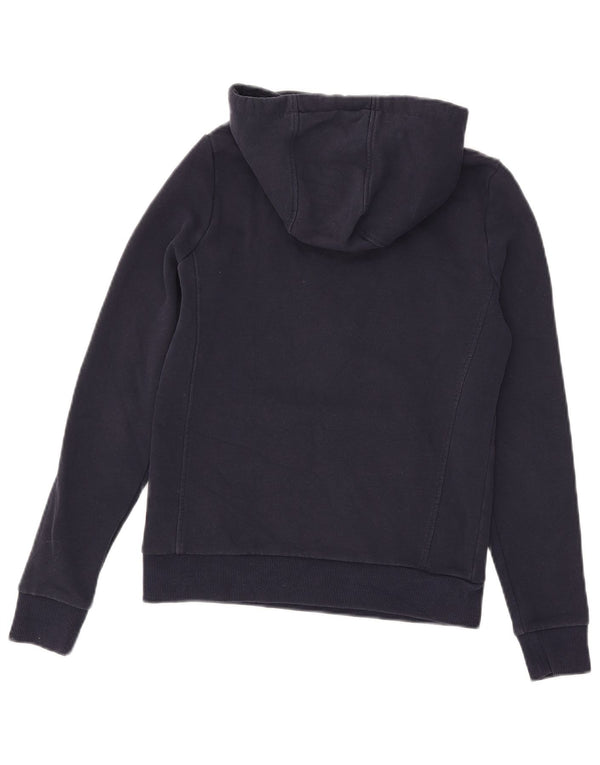 Suéter com capuz gráfico feminino North Sails Reino Unido 6 XS azul marinho algodão