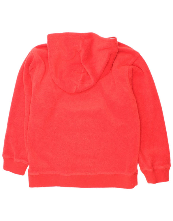 Suéter de lã com capuz gráfico Quiksilver Boys 9-10 anos poliéster vermelho