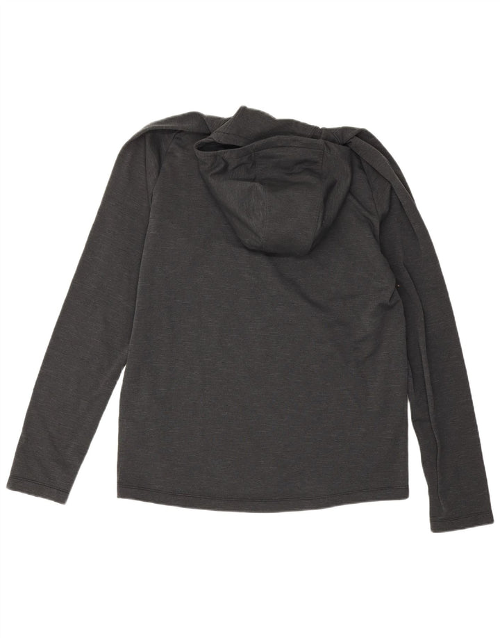Nike Mens Dri Fit Hoodie Jumper Médio Preto Poliéster