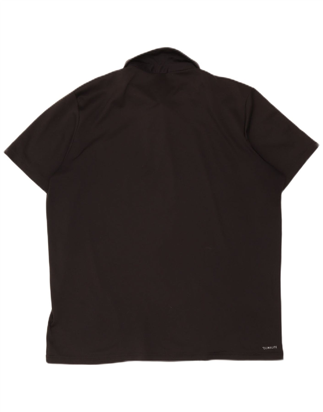 Adidas Mens Climalite Polo XL Preto Poliéster