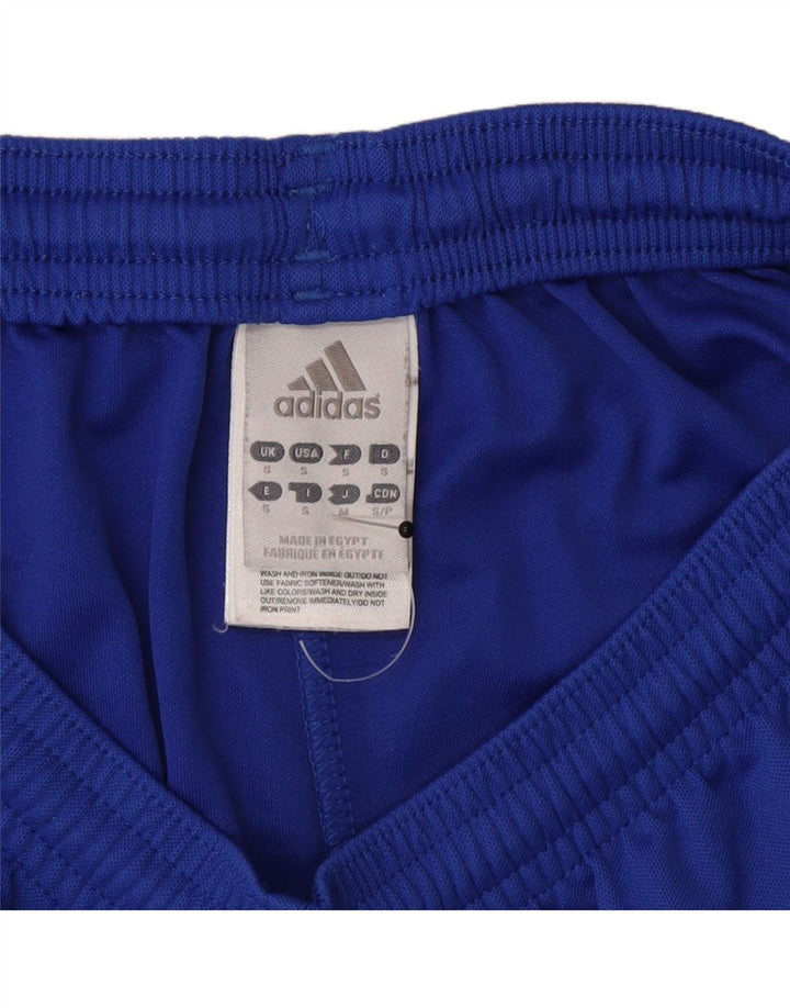 Adidas Masculino Climalite Sport Shorts Pequeno Azul Poliéster