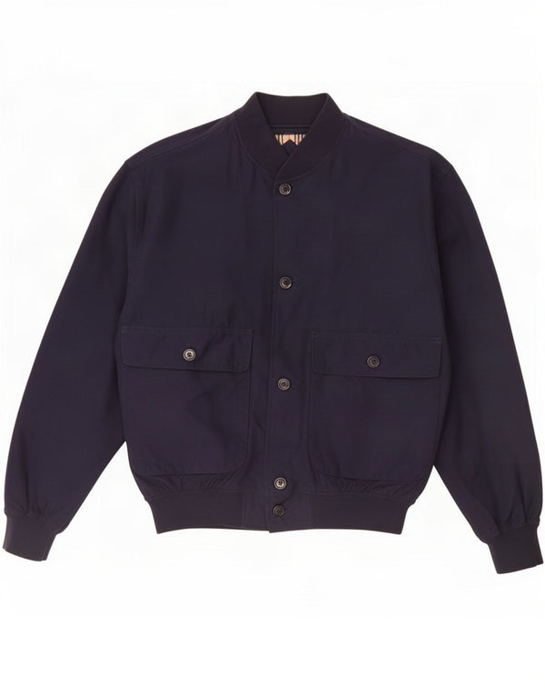 Jaqueta bomber masculina Faciba IT 50 grande azul marinho