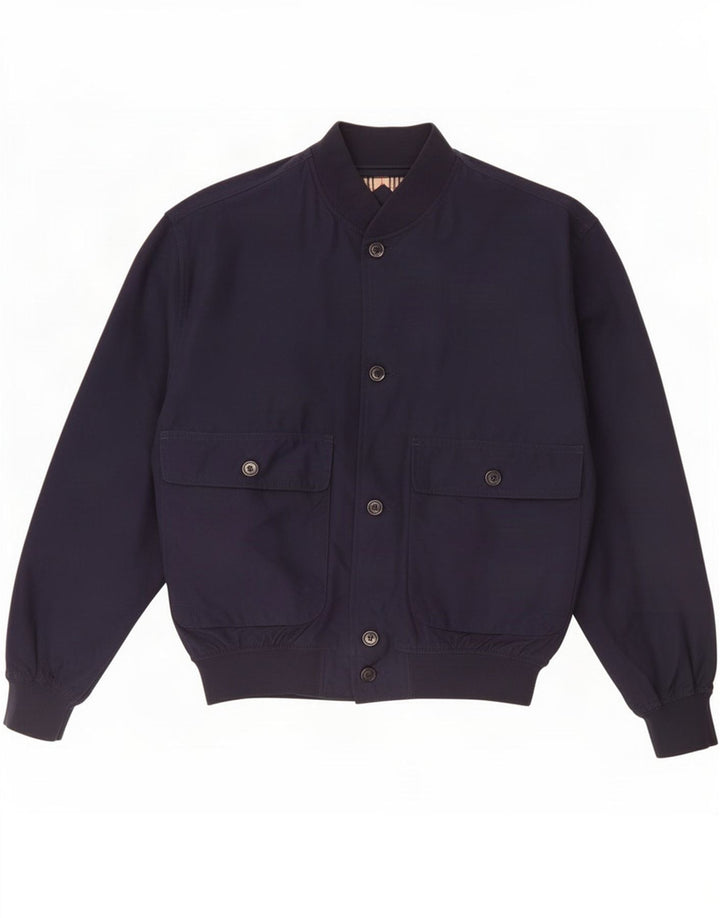 Jaqueta bomber masculina Faciba IT 50 grande azul marinho