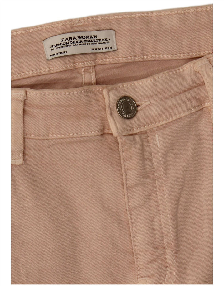 Zara Jeans Skinny Feminino EU 40 Médio W30 L27 Rosa