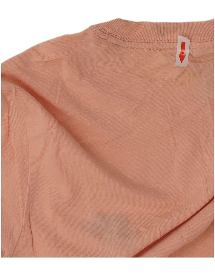 Camiseta masculina Nike Top pequeno algodão rosa