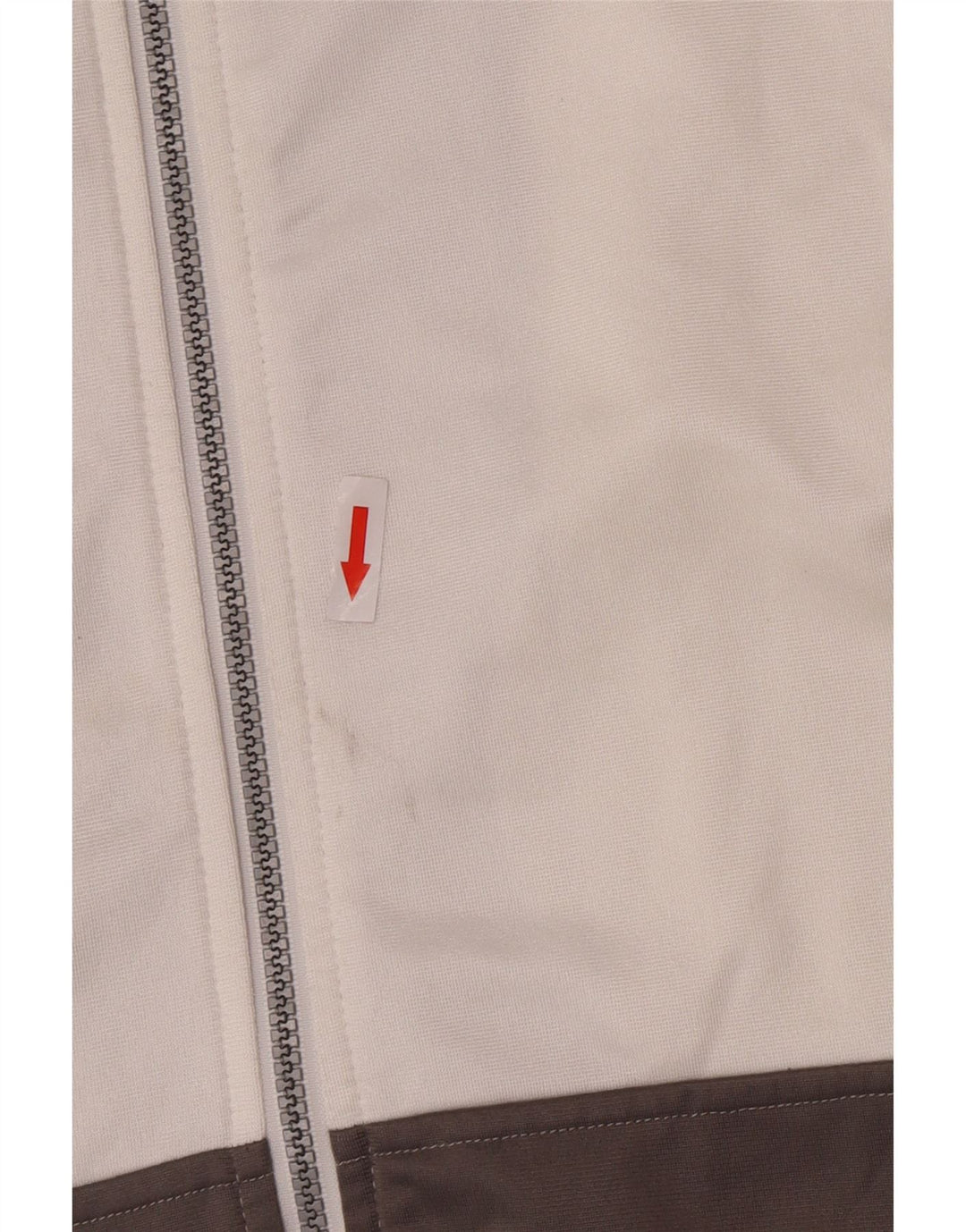 Jaqueta Champion Mens USA Graphic Tracksuit Top Médio Branco Colorblock
