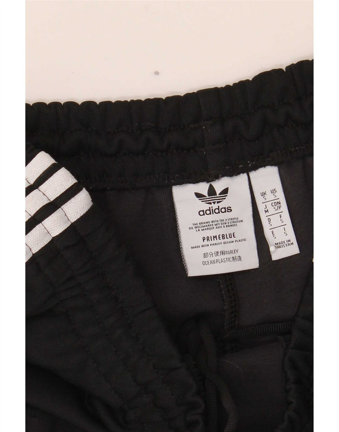 Adidas Mens Treino Calças Joggers Pequeno Poliéster Preto