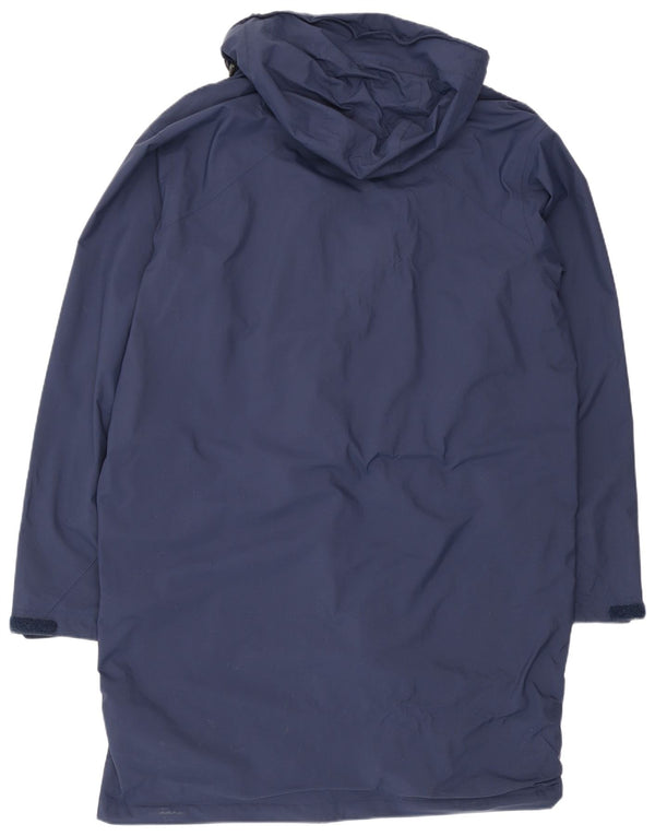 Capa de chuva masculina Rohan com capuz UK 40 grande azul marinho poliamida