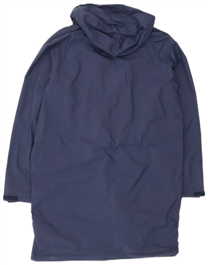 Capa de chuva masculina Rohan com capuz UK 40 grande azul marinho poliamida