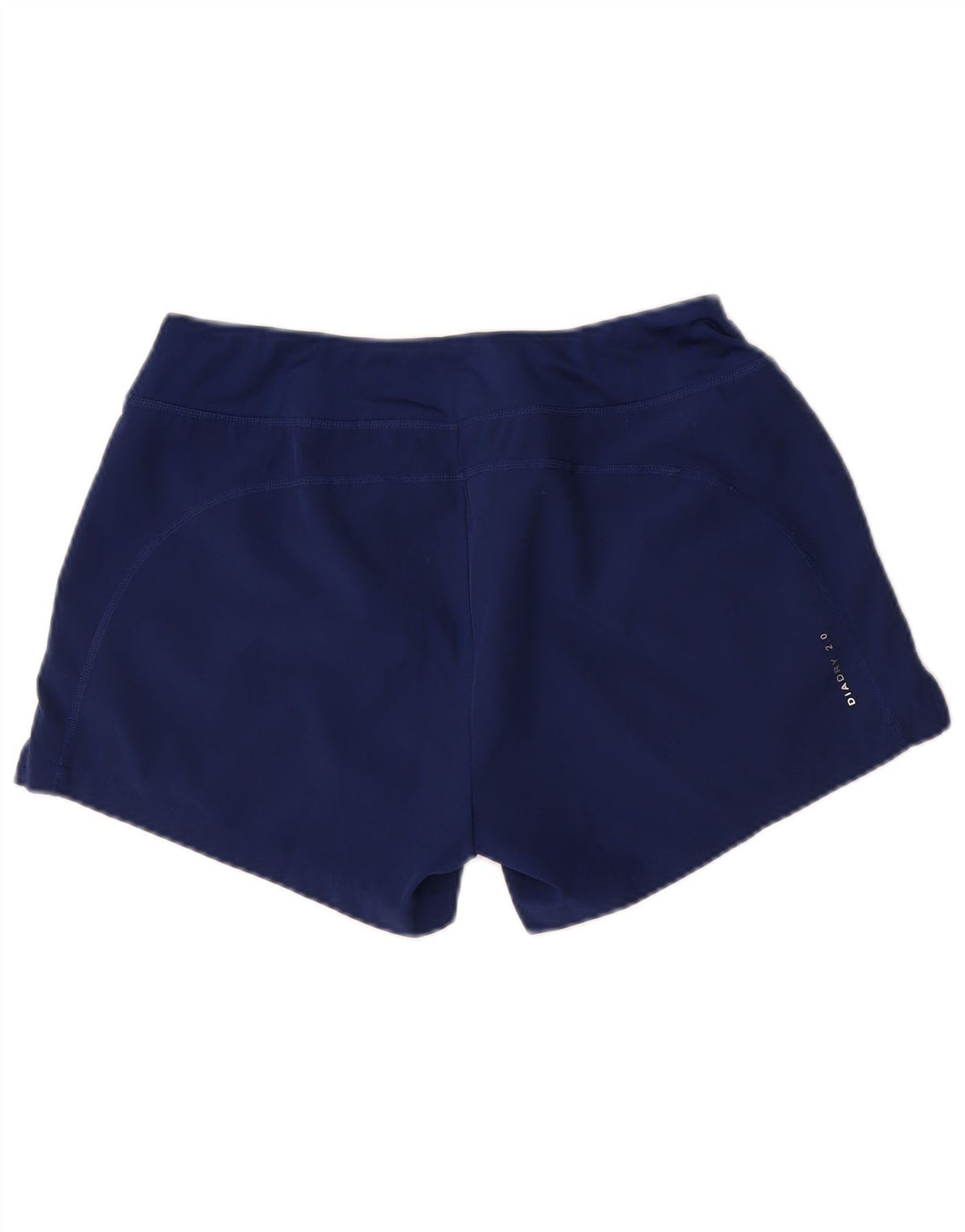 Shorts esportivos femininos Diadora UK 14 poliéster azul marinho médio