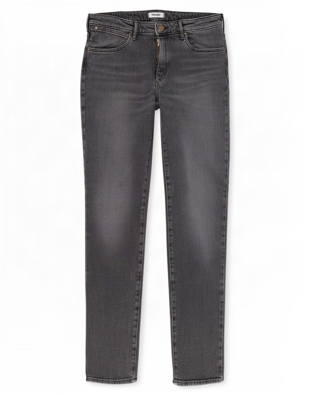 Wrangler Mens Slim Jeans W32 L32 Cinza Algodão