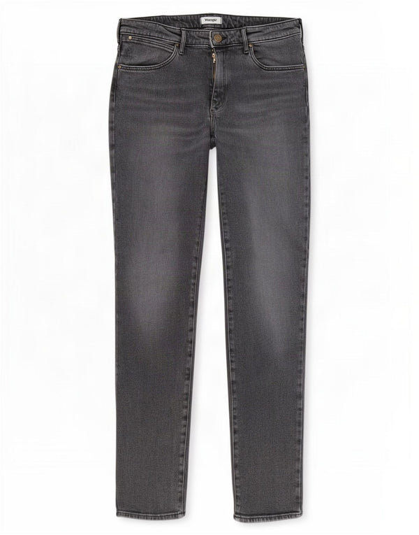 Wrangler Mens Slim Jeans W32 L32 Cinza Algodão