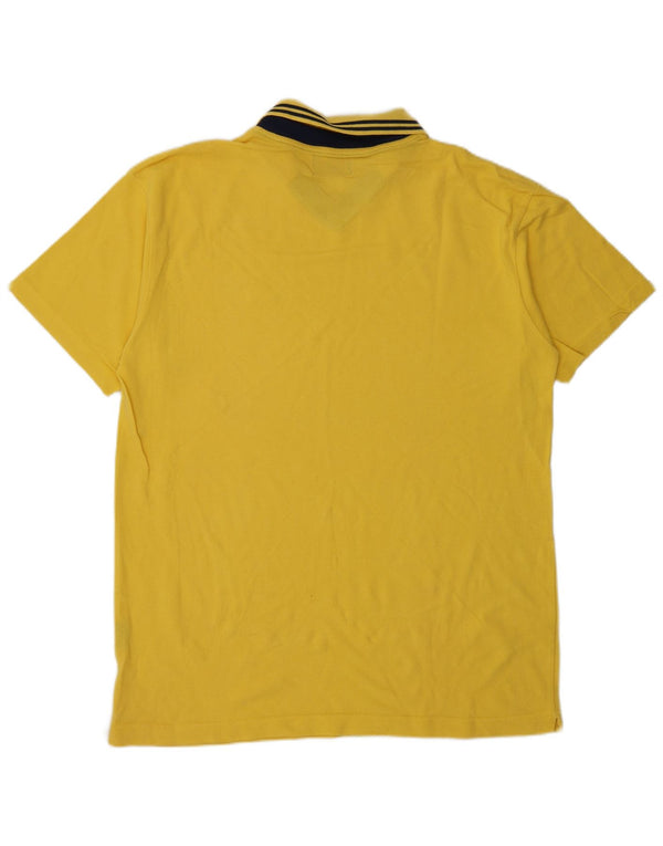 Camisa polo masculina Kappa XL algodão amarelo