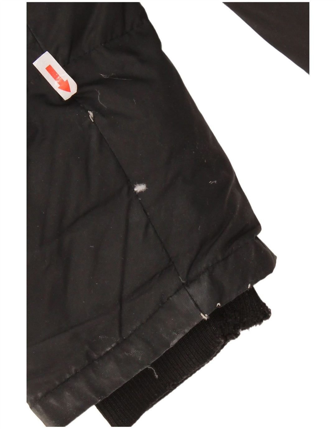 Jaqueta acolchoada com capuz masculina TIMBERLAND UK 38 poliéster preto médio