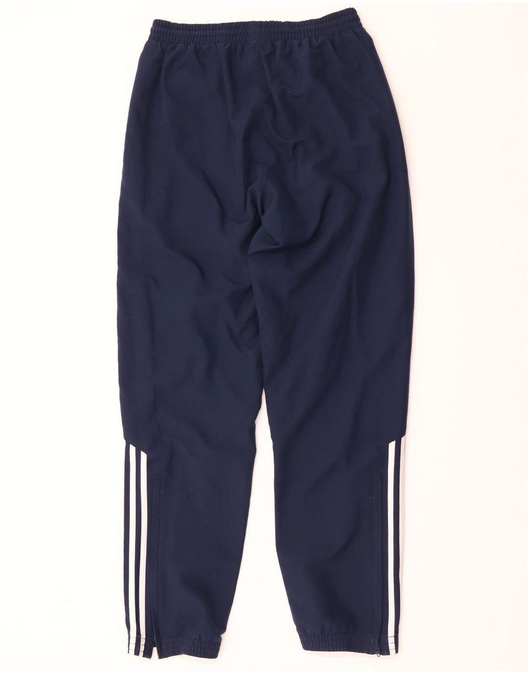 Adidas Mens Treino Calças Joggers Pequeno Poliéster Azul Marinho