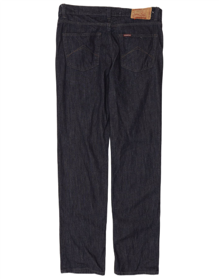CARRERA Masculino 702 Slim Jeans W38 L35 Azul Marinho Algodão Clássico