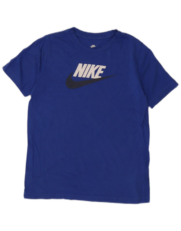 Camiseta Nike Boys Graphic Top 13-14 Anos XL Azul Algodão