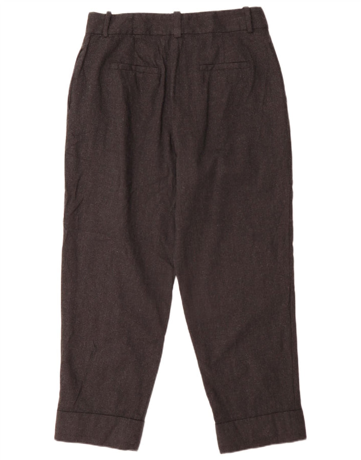 Calça Chino Feminina Massimo Dutti Pegged UE 42 Grande W32 L27 Cinza