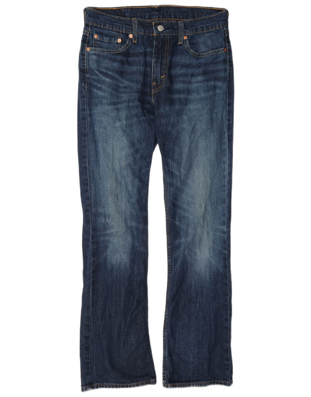 Levi's Masculino 527 Bootcut Jeans W30 L32 Azul Algodão